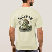 Froschreich: Ribbit Adventures erwarten T - Shirt (Rückseite)