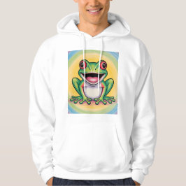 Froschs sanftes Lächeln Hoodie
