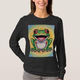 Froschs sanftes Lächeln T-Shirt