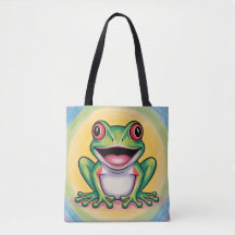 Froschs sanftes Lächeln