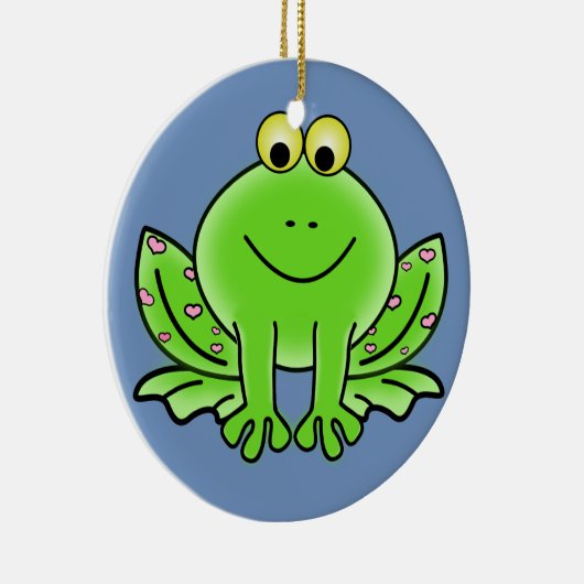 Froschschschmuck Keramik Ornament (Rechts)
