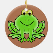 Froschschschmuck Keramik Ornament (Hinten)