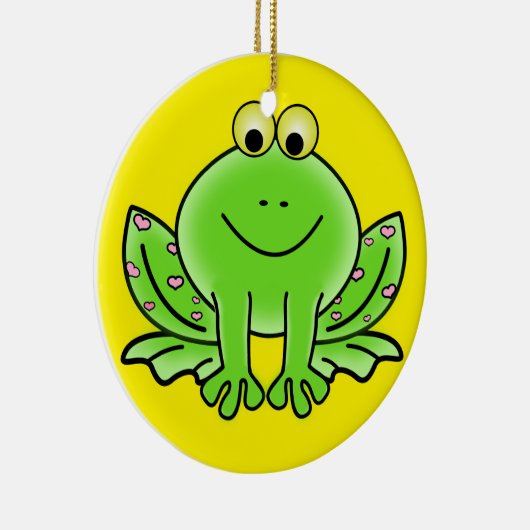 Froschschschmuck Keramikornament (Rechts)