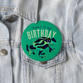 Froschschtaste bei Green Birthday Button (Beispiel)