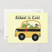 Froschschule ist Coole T - Shirt und Geschenke Postkarte (Vorne/Hinten)