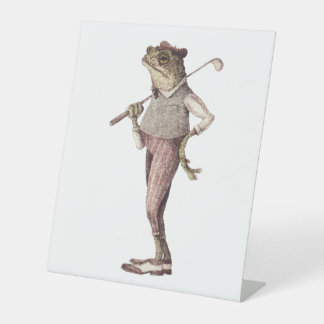 Froschschwung Sockelschild