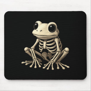 Froschskelett Halloween Lustiger Froschliebhaber M Mousepad