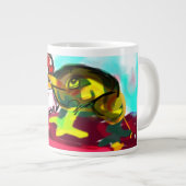 Froschspielspass Jumbo-Tasse (Vorderseite Rechts)