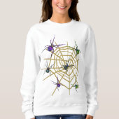 Froschspinner Halloween Sweatshirt (Vorderseite)