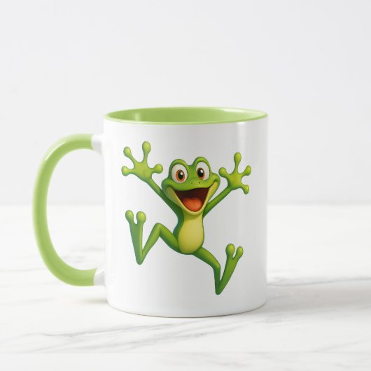 Froschsprung Tasse (Links)
