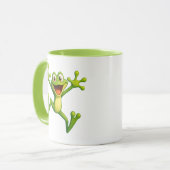Froschsprung Tasse (Vorderseite Links)