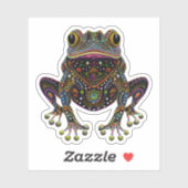 Froschsticker Aufkleber (Blatt)