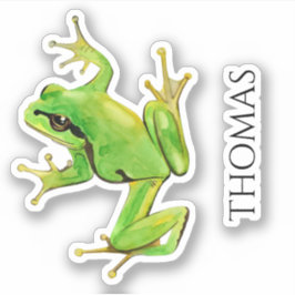 Froschsticker Aufkleber