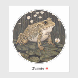 Froschsticker Aufkleber