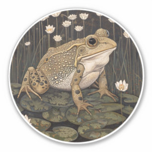 Froschsticker Aufkleber