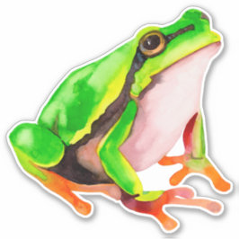 Froschsticker Aufkleber