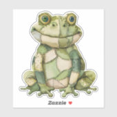 Froschsticker für Scrapbooking Aufkleber (Blatt)