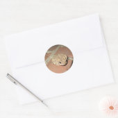 Froschsticker Runder Aufkleber (Umschlag)