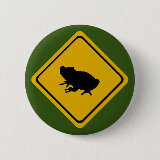 Froschstraße Button (Vorderseite)