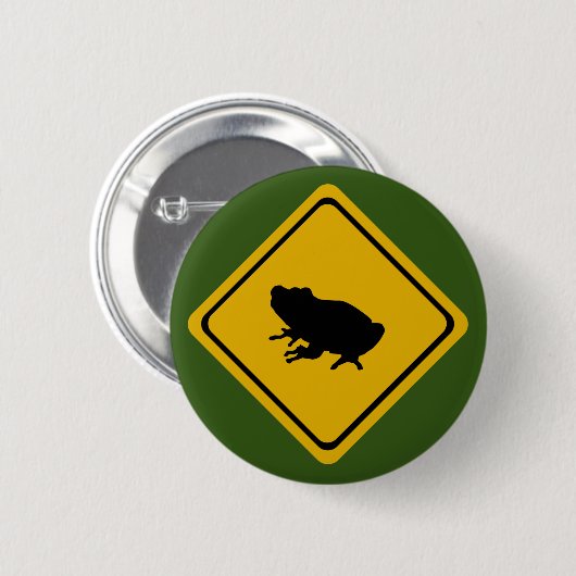 Froschstraße Button (Vorne & Hinten)