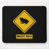 Froschstraße Mousepad (Vorne)