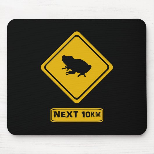 Froschstraße Mousepad (Vorne)