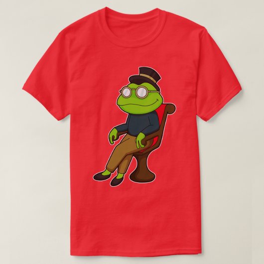 Froschstuhl T-Shirt (Design vorne)