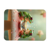 Froschtee-Party Magnet (Horizontal)