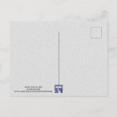 Froschteich-Mond-Whimsikfarben-Postkarte Postkarte (Rückseite)