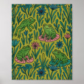 Froschteich poster (Vorne)