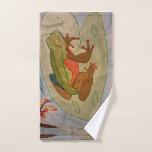 Froschteichtücher Badhandtuch Set (Handtuch)