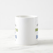 Froschteig-Blues Kaffeetasse (Mittel)