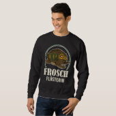 Froschtoads Biologie Biologe Spaß Sprichwort Amphi Sweatshirt (Vorne ganz)