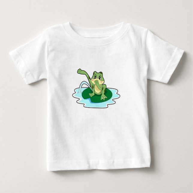Froschtoilette Baby T-shirt (Vorderseite)