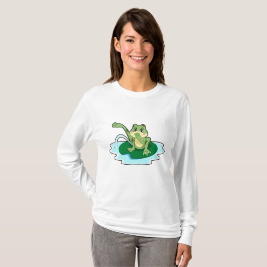 Froschtoilette T-Shirt (Vorne ganz)