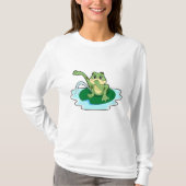 Froschtoilette T-Shirt (Vorderseite)