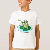 Froschtoilette T-Shirt (Vorderseite)