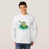 Froschtoilette T-Shirt (Vorne ganz)
