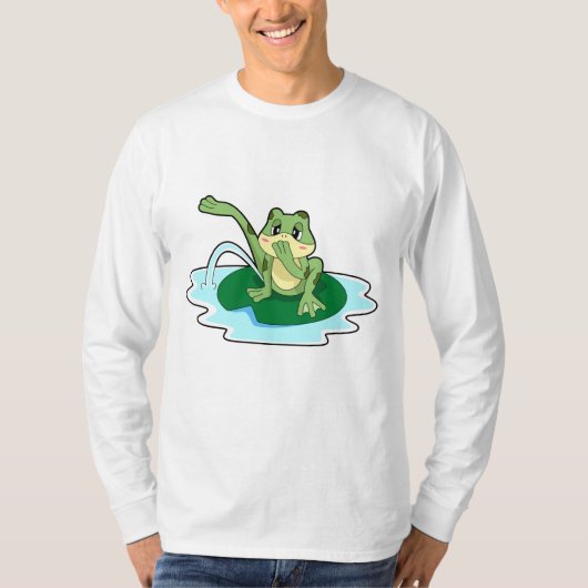 Froschtoilette T-Shirt (Vorderseite)