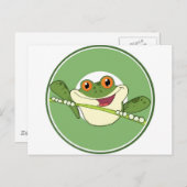 Froschtopf Postkarte (Vorne/Hinten)