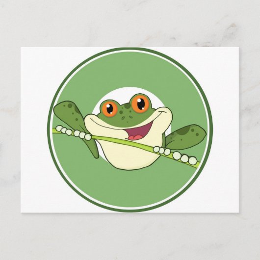 Froschtopf Postkarte (Vorderseite)
