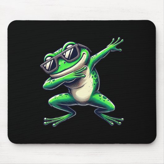 Froschtragend Mousepad (Vorne)