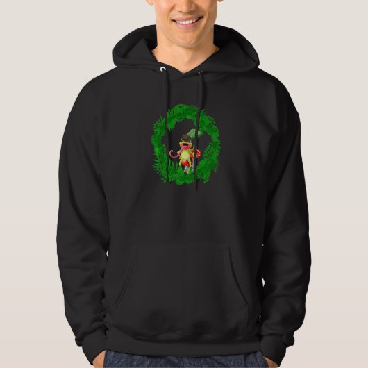 Froschtraum-Forestcore-Hütte Hoodie (Vorderseite)