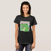 Froschtrinkmilch Erdbeermilch T-Shirt (Vorne ganz)