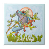 Froschversteck Fliese (Vorderseite)