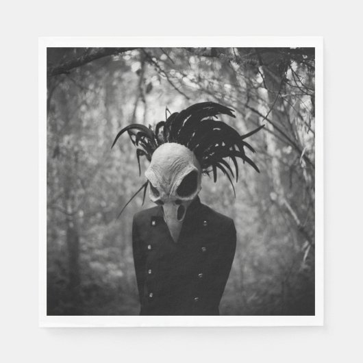 Froschvogel Serviette (Vorderseite)