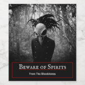 Froschvogel Weinetikett (Einzelnes Label)