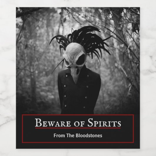 Froschvogel Weinetikett (Einzelnes Label)