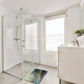 Froschwald-Regentag Badematte