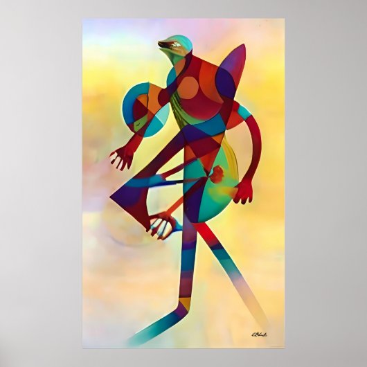 Froschwanderer Poster (Vorne)